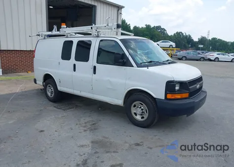 2015 Chevrolet Express 2500 Work Van from USA, damaged, VIN 1GCWGFCF9F1283932